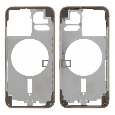 LCD Frame Middle Chassis for Apple iPhone 13 pro - Gold by Sparestream
