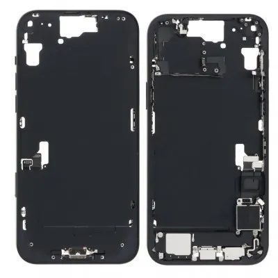 LCD Frame Middle Chassis for Apple iPhone 15 - White by Sparestream