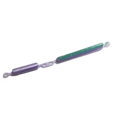 Volume Side Button Outer for Samsung Galaxy M11 Violet - Plastic Key by Sparestream