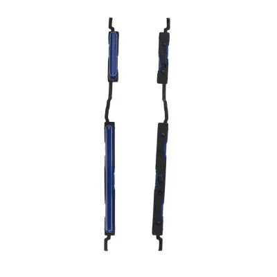 Volume Side Button Outer for Samsung Galaxy M30 Blue - Plastic Key by Sparestream