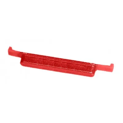 Volume Side Button Outer for Samsung Galaxy M02 Red - Plastic Key by Sparestream
