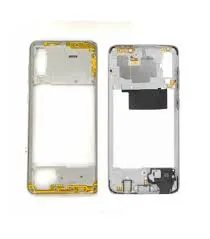 LCD Frame Middle Chassis Samsung Galaxy A70s For White by Sparestream