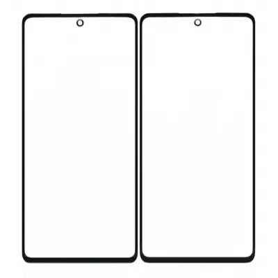 Front Glass for Samsung Galaxy M52 5G - Black by Sparestream