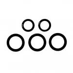 Camera Lens for Samsung Galaxy A32 5G White by Sparestream