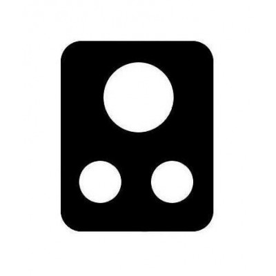 Camera Lens for Vivo V20 2021 Black by Sparestream