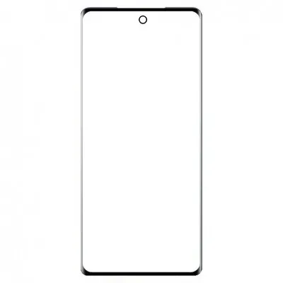 Front Glass for Vivo S18 Pro - Black by Sparestream