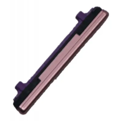 Volume Side Button Outer for Samsung Galaxy S22 Ultra 5G Burgundy - Plastic Key by Sparestream