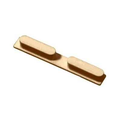Volume Side Button Outer for Samsung Galaxy J7 Duo Gold - Plastic Key by Sparestream