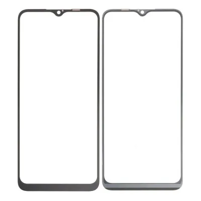 Front Glass for Oppo A16 - Black by Sparestream