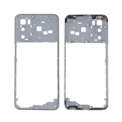 Middle Frame Ring Only for Oppo A16 Black by Sparestream