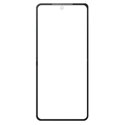 Front Glass for Oppo Find N3 Flip - Black by Sparestream