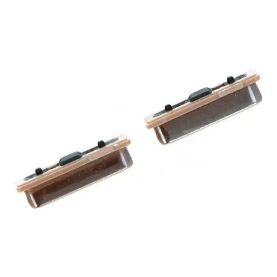 Volume Side Button Outer for Samsung Galaxy A7 2018 Gold - Plastic Key by Sparestream