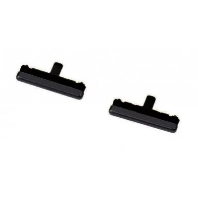 Volume Side Button Outer for Samsung Galaxy J4 Plus Black - Plastic Key by Sparestream