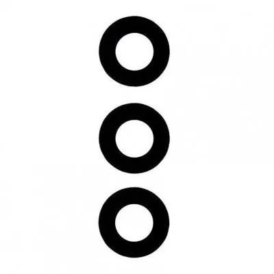 Camera Lens for Samsung Galaxy S22 5G Black by Sparestream