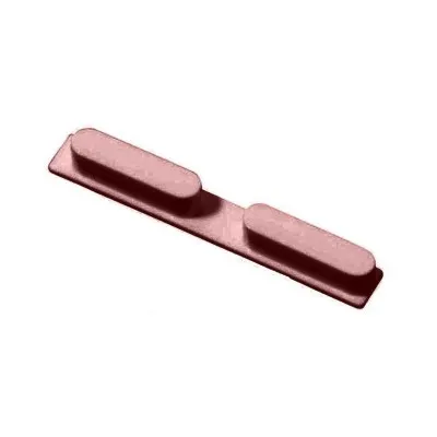 Volume Side Button Outer for Samsung Galaxy A5 2016 Pink - Plastic Key by Sparestream