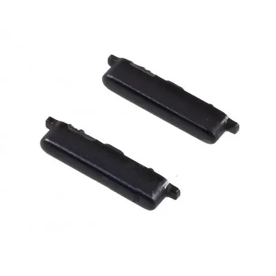 Volume Side Button Outer for Samsung Galaxy J5 2017 Black - Plastic Key by Sparestream