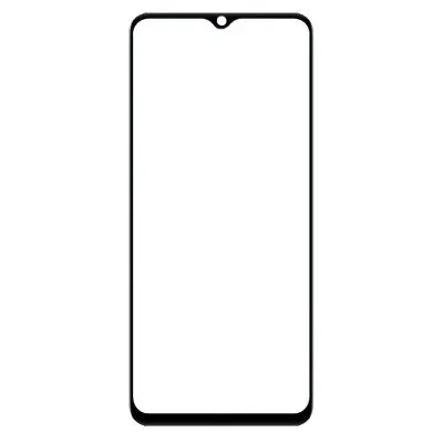 Front Glass for Vivo T1x 5G - Black by Sparestream