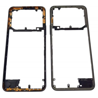 Middle Frame Ring Only for Vivo Y17s Black by Sparestream