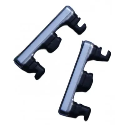 Volume Side Button Outer for Oppo Reno 6 Pro 5G White - Plastic Key by Sparestream