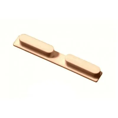 Volume Side Button Outer for Samsung Galaxy S6 Edge Plus Gold - Plastic Key by Sparestream