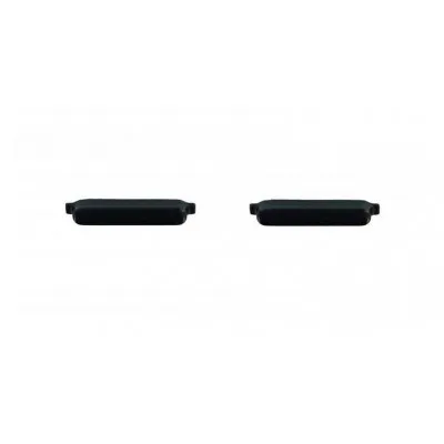 Volume Side Button Outer for Samsung Galaxy S6 Edge Black - Plastic Key by Sparestream