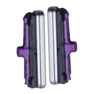 Volume Side Button Outer for Samsung Galaxy S7 Silver - Plastic Key by Sparestream