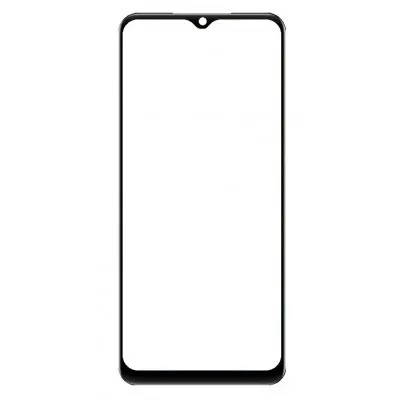 Front Glass for Vivo T1x 4G - Black by Sparestream