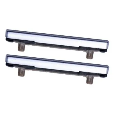 Volume Side Button Outer for Samsung Galaxy S20 Plus White - Plastic Key by Sparestream