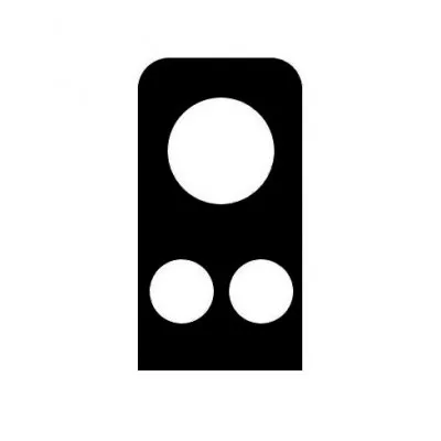 Camera Lens for Vivo Y51 Dec 2020 Triple Camera black  By  Sparestream