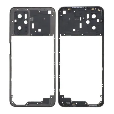 Middle Frame Ring Only for Oppo A96 4G White By Sparestream