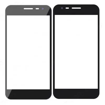 Front Glass for Samsung Galaxy J2 Core - Black by Sparestream