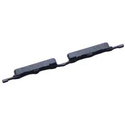 Volume Side Button Outer for Realme 7 Pro Silver - Plastic Key by Sparestream