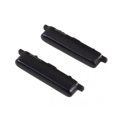 Volume Side Button Outer for Samsung Galaxy J5 Prime Black - Plastic Key by Sparestream