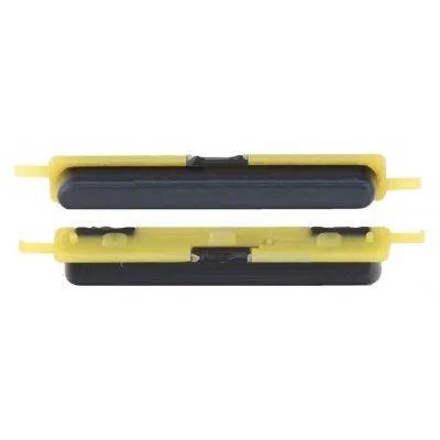 Volume Side Button Outer for Samsung Galaxy A14 Black - Plastic Key by Sparestream