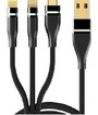 3 in 1 multi cable for Realme 11x 5G by Sparestream