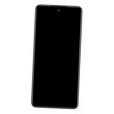 LCD Frame Middle Chassis for Itel S24 - Black By Sparestream