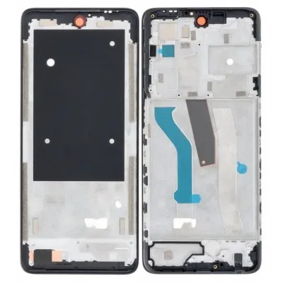 LCD Frame Middle Chassis for Motorola Moto G51 5G - Silver by Sparestream
