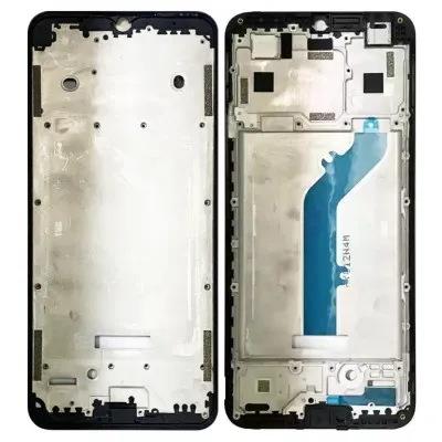 LCD Frame Middle Chassis for Itel A49 - Cyan By Sparestream