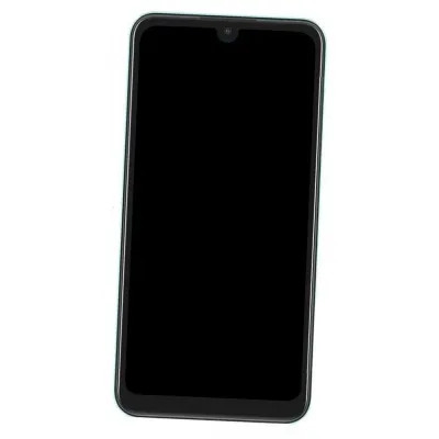 LCD Frame Middle Chassis for Itel A04 - Cyan By Sparestream