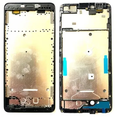 LCD Frame Middle Chassis for Itel A44 Power - Black By Sparestream