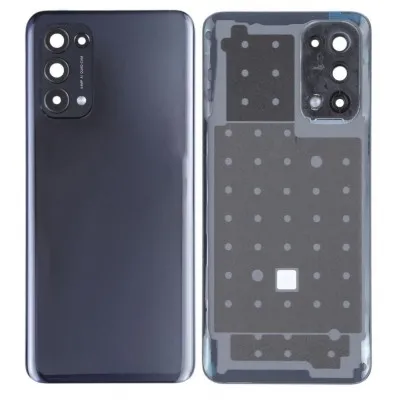 Back Panel Cover for Oppo Find X3 Lite - Black by Sparestream