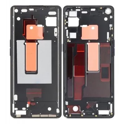 LCD Frame Middle Chassis for Oppo Find X2 Neo - Black by Sparestream