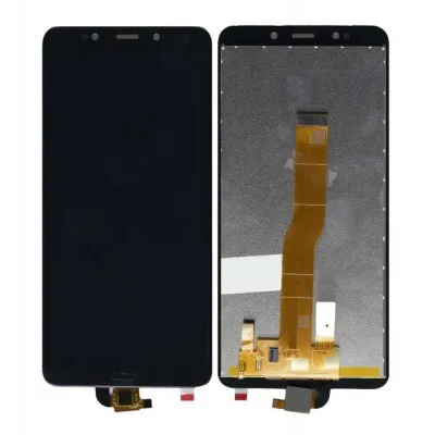 LCD with Touch Screen for Lava Z51 - Black (display glass combo folder) by Sparestream