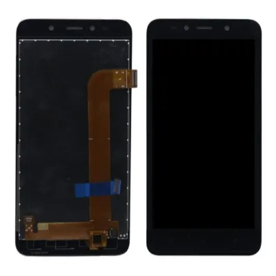 LCD with Touch Screen for Lava Z21 - White (display glass combo folder) by Sparestream