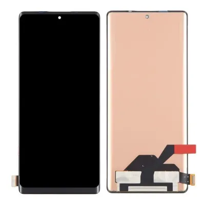 LCD with Touch Screen for Tecno Phantom X2 - Black (display glass combo folder) By Sparestream