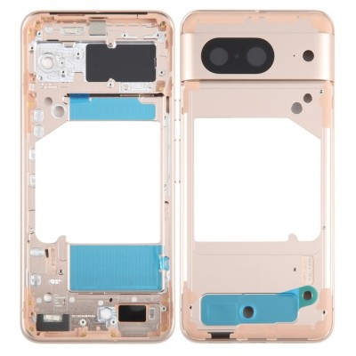 LCD Frame Middle Chassis for Google Pixel 8 - Rose by Sparestream