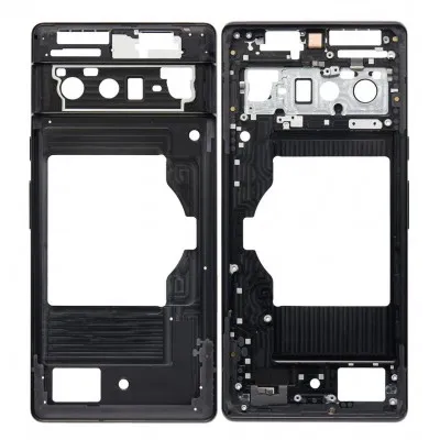 LCD Frame Middle Chassis for Google Pixel 6 Pro - Black by Sparestream