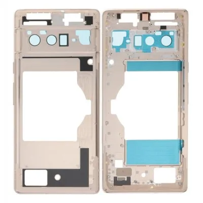 LCD Frame Middle Chassis for Google Pixel 6 Pro - Gold by Sparestream