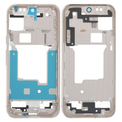 LCD Frame Middle Chassis for Google Pixel 9 Pro - Black by Sparestream