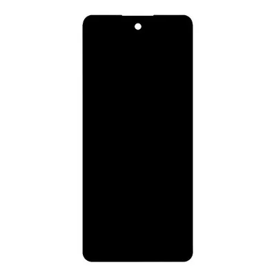 LCD with Touch Screen for Lava Agni 5G - White (display glass combo folder) by Sparestream